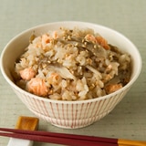 鮭の炊き込み飯 Salmon Mixed Rice